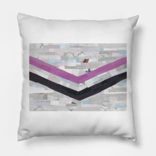 Purple Arrows Pillow