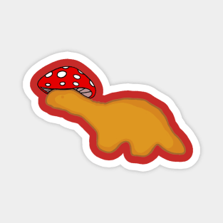 Brontosaurus Dino Nugget Mushie Magnet