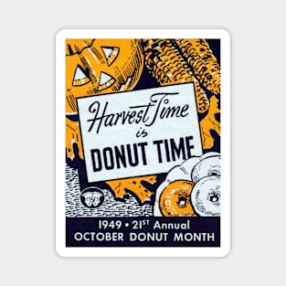 1949 Donut Time Magnet