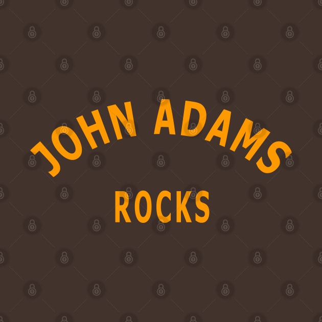 John Adams Rocks by Lyvershop