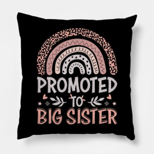 Promoted to Big Sister I am Going to be a Big Sister 2022 Pillow