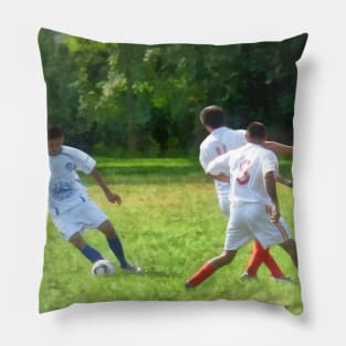 Soccer - Soccer Ball in Play Pillow