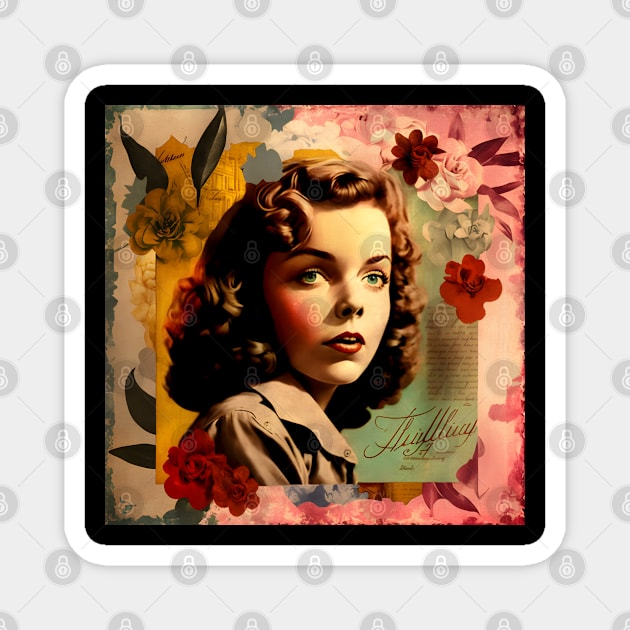 Ida Lupino #13 Magnet by MonoMagic