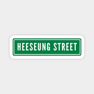 Heeseung Street Sign ENHYPEN Magnet