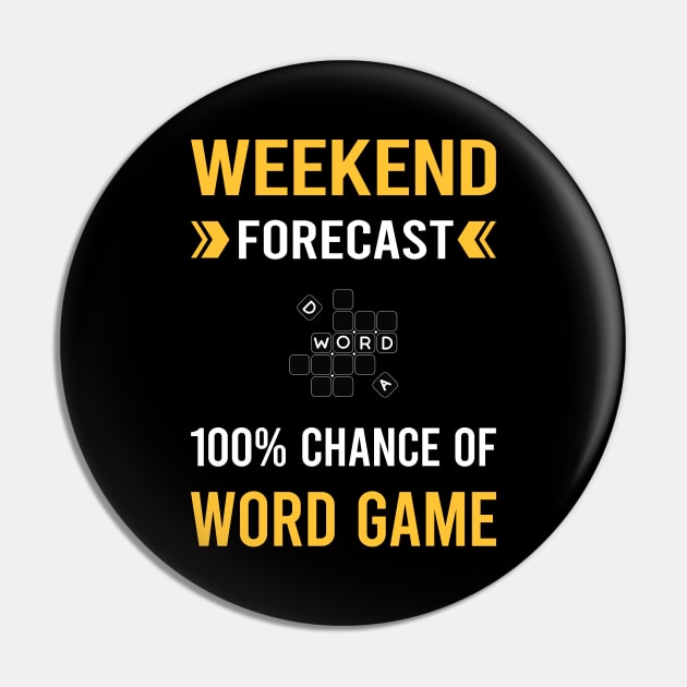 Weekend Forecast Word Games Pin by Good Day