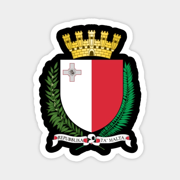 Coat of arms of Malta Magnet by Wickedcartoons