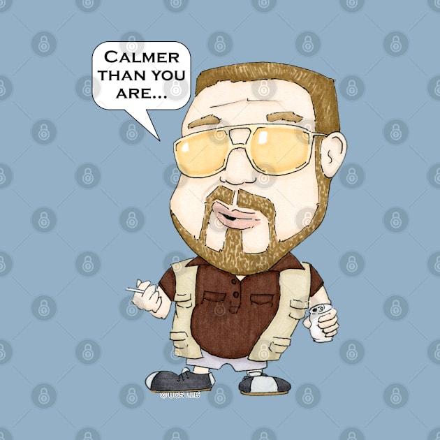 Walter Sobchak: Calmer Than You Are by thedadwhodraws