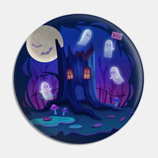 Ghost Home Pin