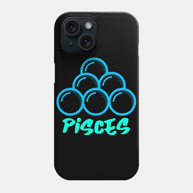 Funny Pisces Zodiac Sign lovers. Phone Case by MoodsFree