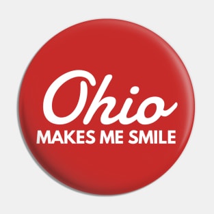 Ohio smile Pin