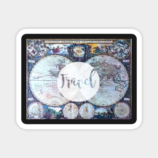 travel world map Magnet