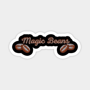Magic Beans - Kaffee Genuss Statement Magnet