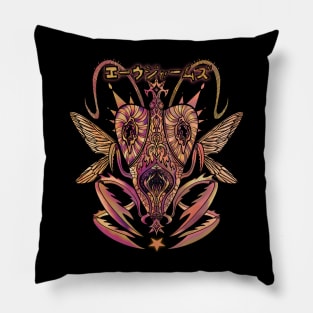 Golden alien Germs Pillow