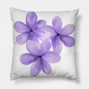 Purple is my fav flower color Pillow