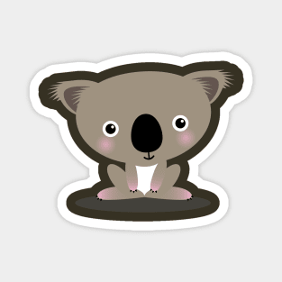 Kawaii Koala Illustration Magnet