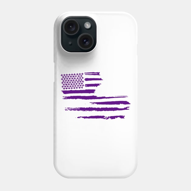 Louisiana Purple Phone Case by Gsweathers