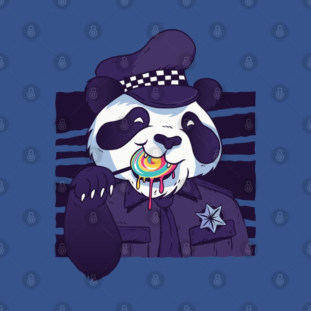 Policeman Panda by madeinchorley