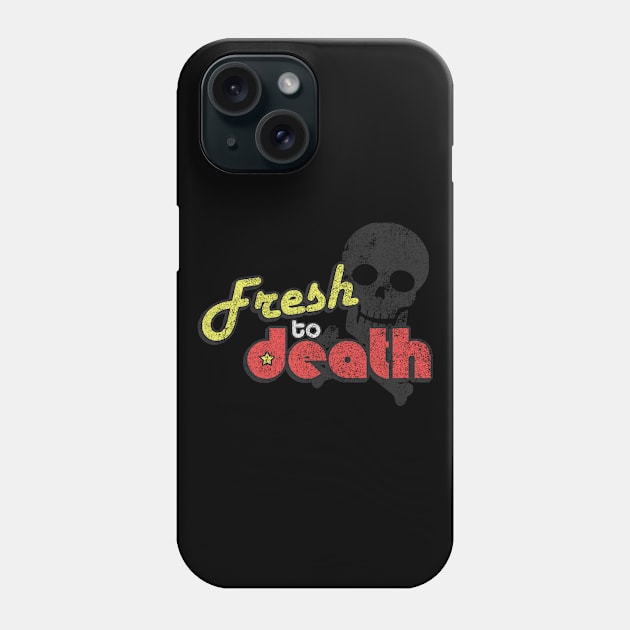 Fresh To Death Vintage Phone Case by Flippin' Sweet Gear