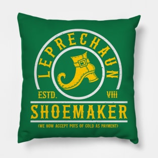 Leprechaun Shoemaker Pillow