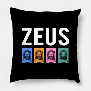 Zeus, Greek Mythology Pillow