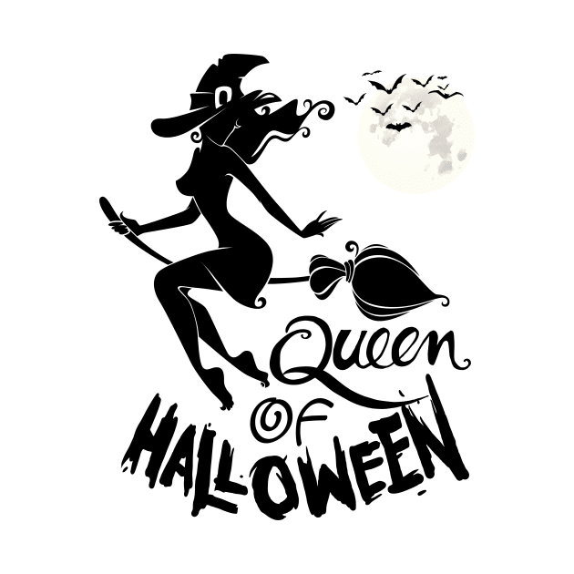 Queen Of Halloween Witch Aesthetic For Women Gift by Ramadangonim