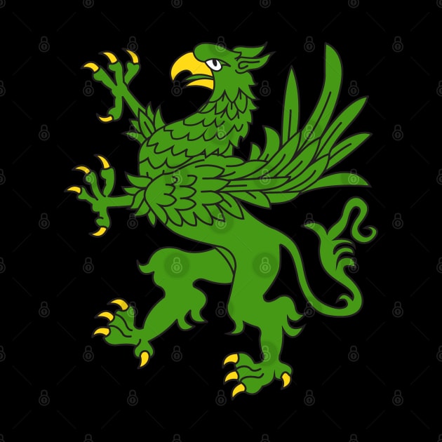 Griffon logo Green by Illustratorator