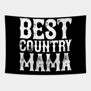 Best Country Mama Vintage Mom Grandma Christmas Tapestry