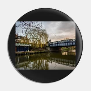 Foundry Bridge over the River Wensum, Norwich Pin