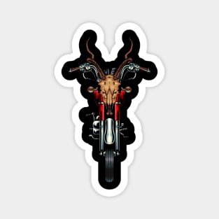 Antelope Motorcycle Magnet