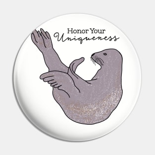 Seal Yoga Pin