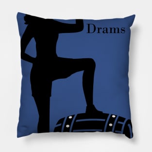 Drops & Drams Whisk(e)y Woman Pillow