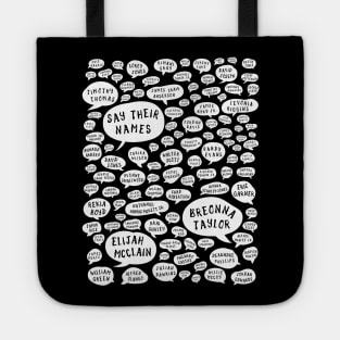 say their names Tote