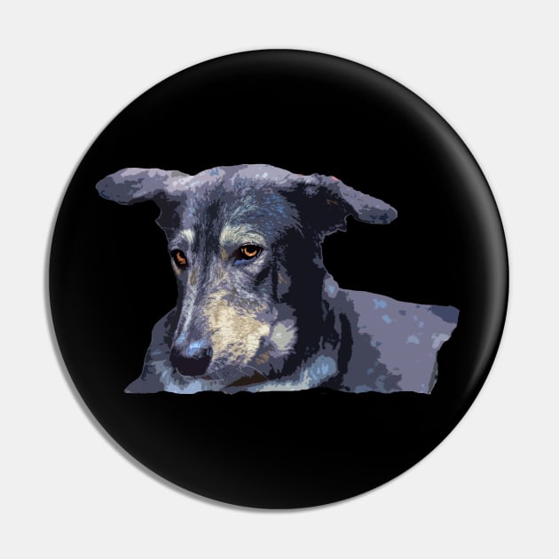 dog Pin by rickylabellevie