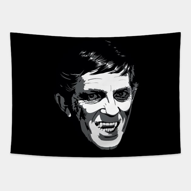 Dark Shadows - Barnabas Collins 1 Tapestry by Lunettarose