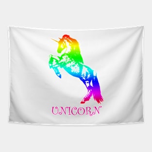 Rainbow Unicorn Tapestry