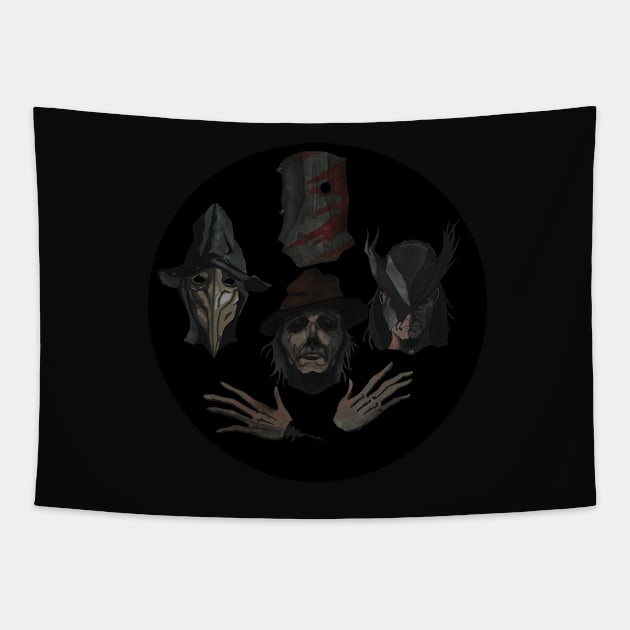 Hunter II Tapestry by 50eggs