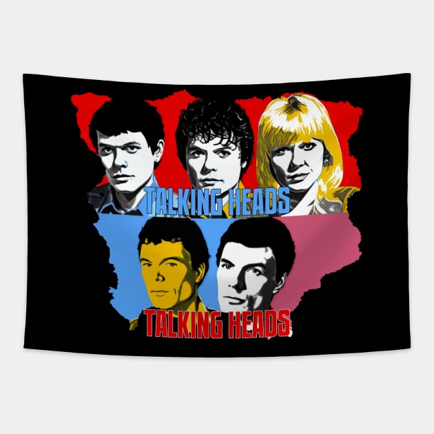 TALKING HEADS Tapestry by Pixy Official