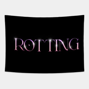 Rotting - Streetwear Chrome Logo Tapestry