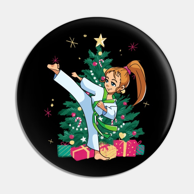 Merry Kickmas Xmas Merry Christmas Gifts Pin by DMS DESIGN