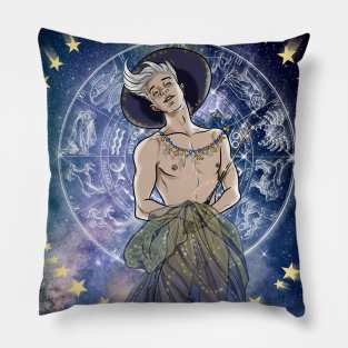 Witch Boys Atrological Pillow