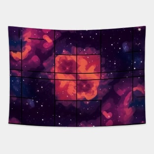 Boundless Expanse - Infinite Space Seamless Pattern Tapestry