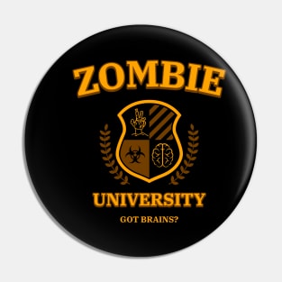 ZOMBIE UNIVERSITY 1 Pin