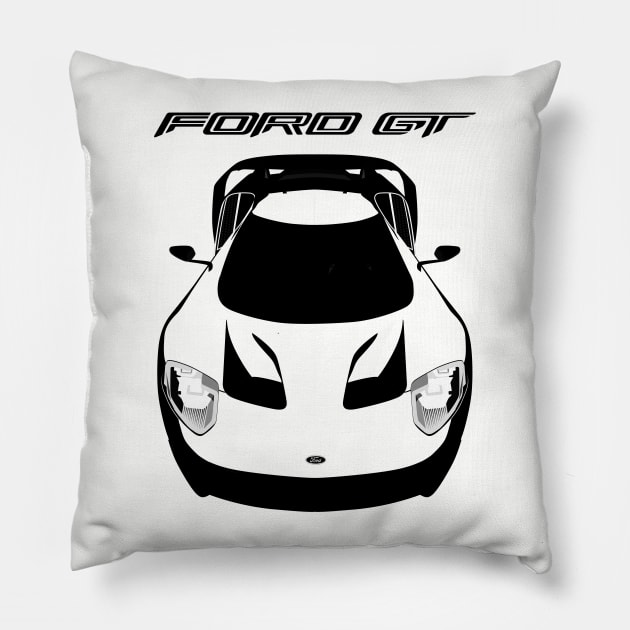 Ford GT 2017 - Multi color Pillow by V8social