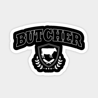 Butcher University Varsity Logo Magnet