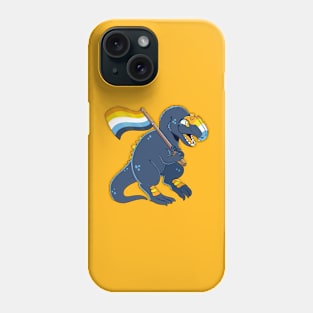 AroAce Acrocanthosaurus Phone Case