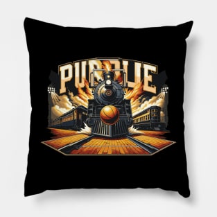 PURDUE Basketball Tribute - Basketball Purdure University Design Purdue Tribute - Basket Ball  Player Pillow