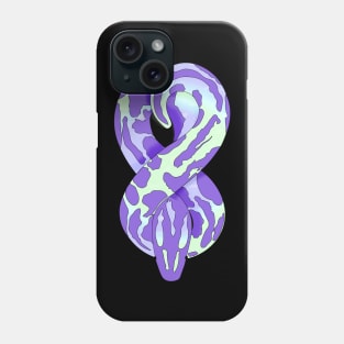 Iridescent Holographic Figure 8 Snake Phone Case