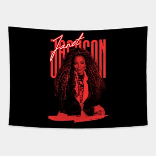 Janet jackson//original retro fan design Tapestry