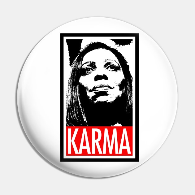 Letitia James - Tish James - Karma Pin by Tainted