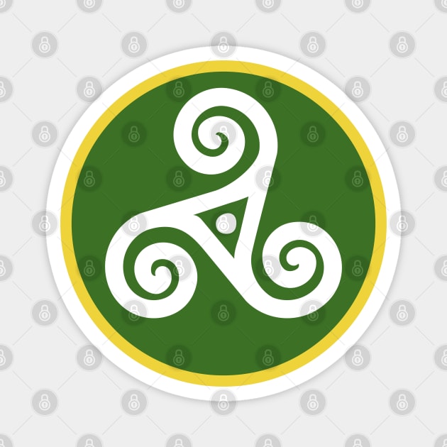 Civilization emblems - Celts Magnet by Koyaanisqatsian